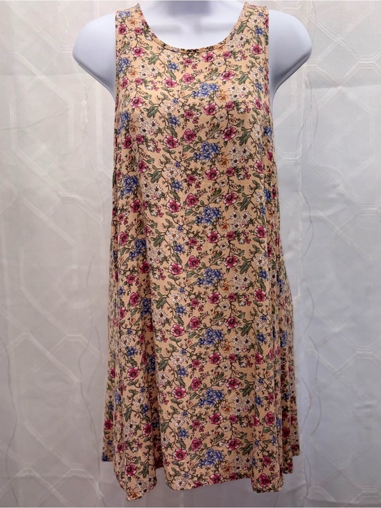 Forever 21 Dresses & Skirts - Forever 21 Floral Print Y2K Vintage Grunge Tank Summer Dress Cottagecore Size S